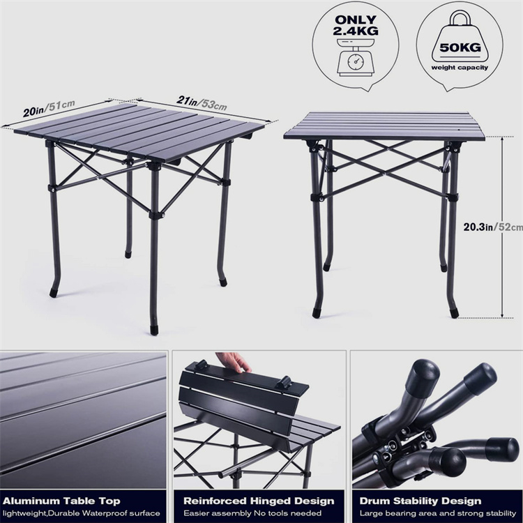 Portable Folding Table Chairs Set