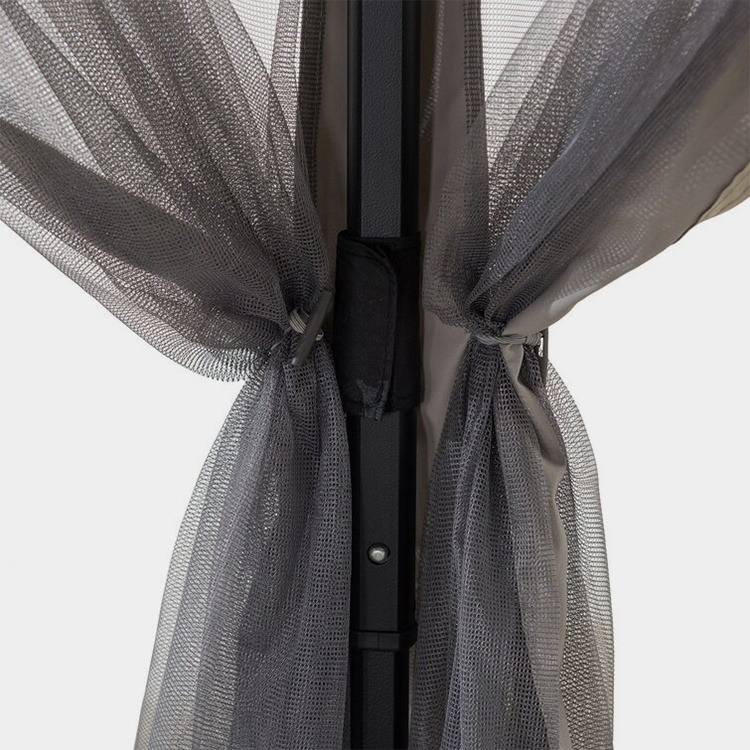 11x11ft Soft-top Hexagon Gazebo