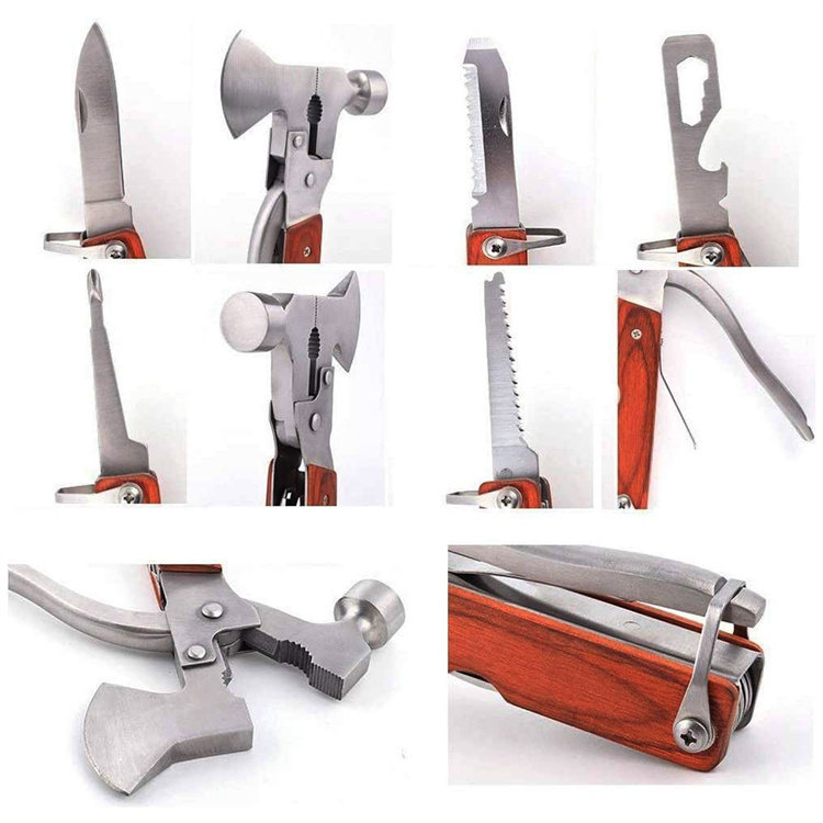 16 in 1 Multitool Emergency Escape Axe Hammer