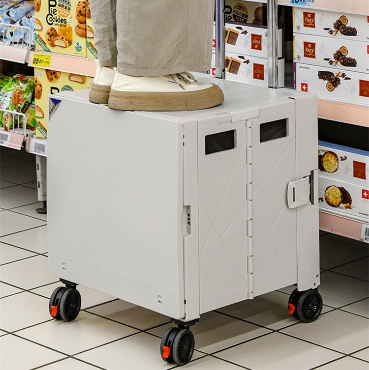 Portable Rolling Crate Handcart