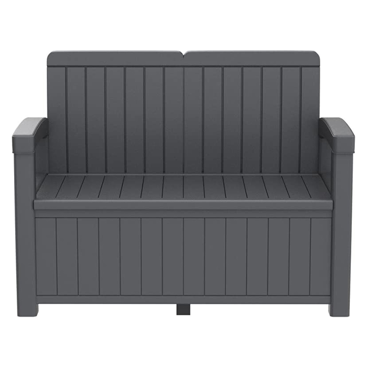 49 Gal Resin Outdoor Storage Box Bench