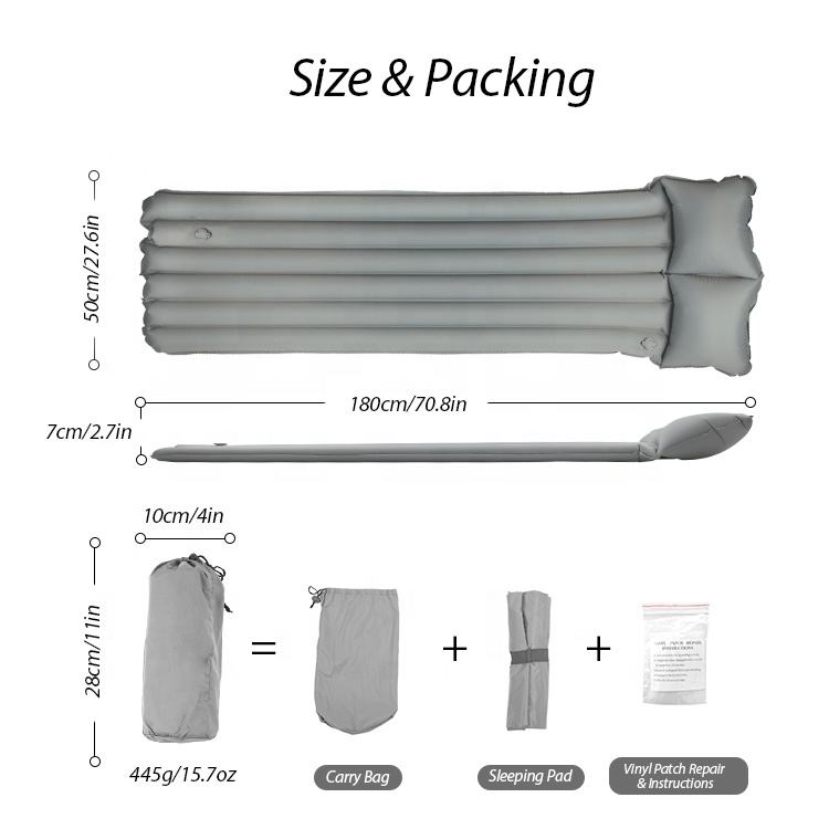 Inflatable Camping Sleeping Pad Mat