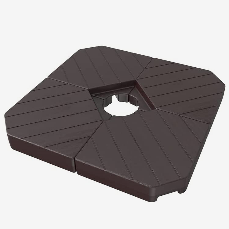 4 PCS Cantilever Hanging Patio Umbrella Base