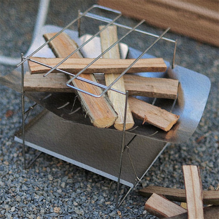 Multi-Function Folding Bonfire Stand