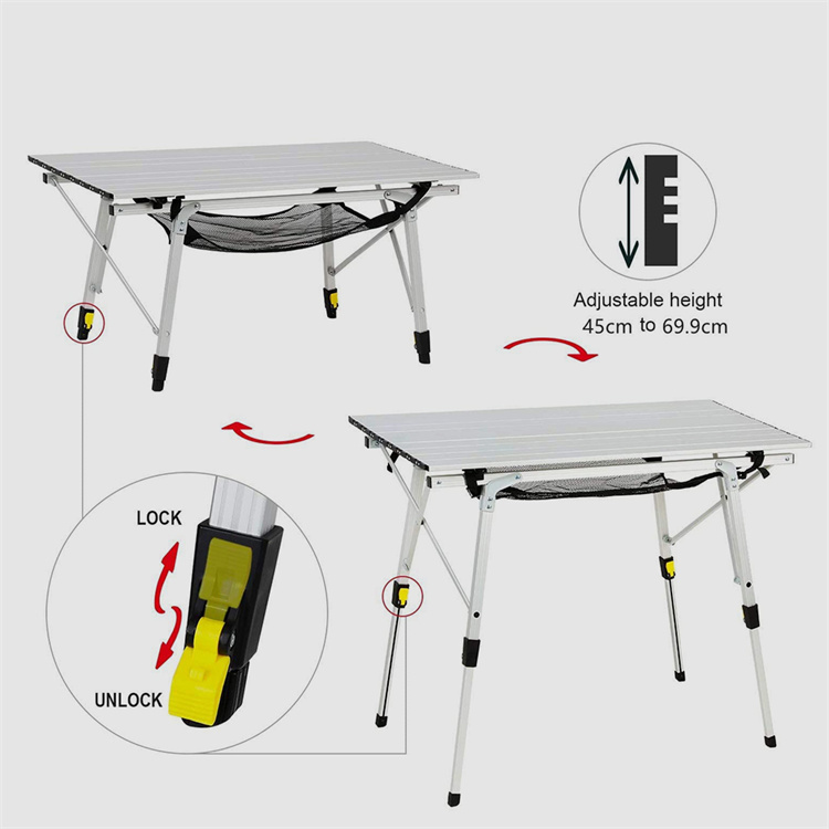 Portable Aluminium Folding Camping Table