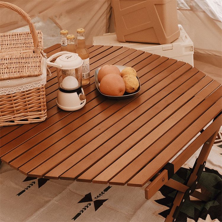 Octagonal Folding Camping Picnic Table