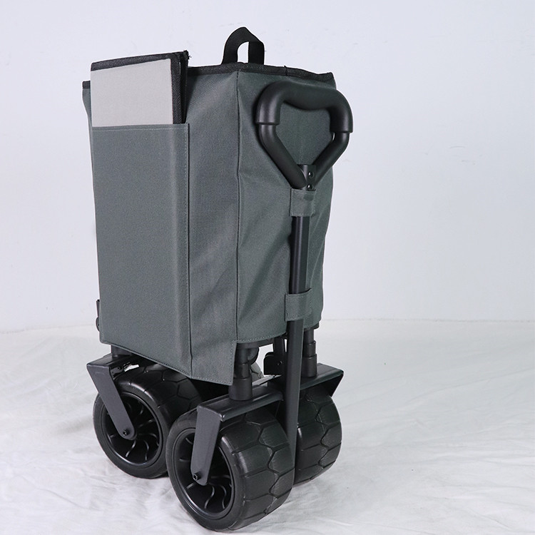 Folding Wagon Cart with Big Wheels