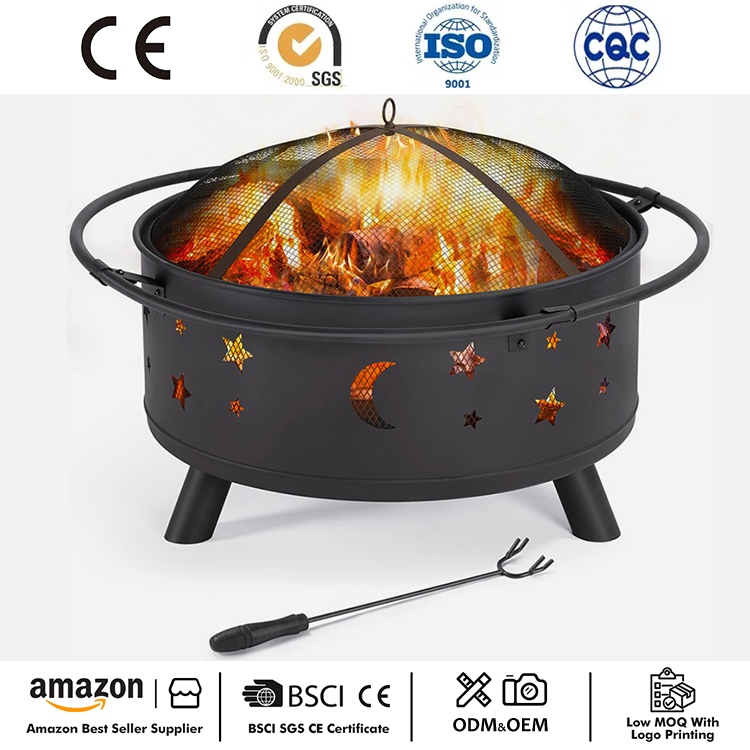 Outdoor 30'' Round Fire Pit