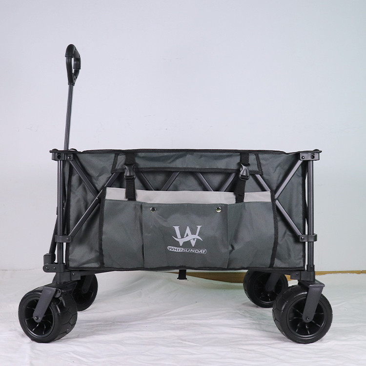 Folding Wagon Cart with Big Wheels