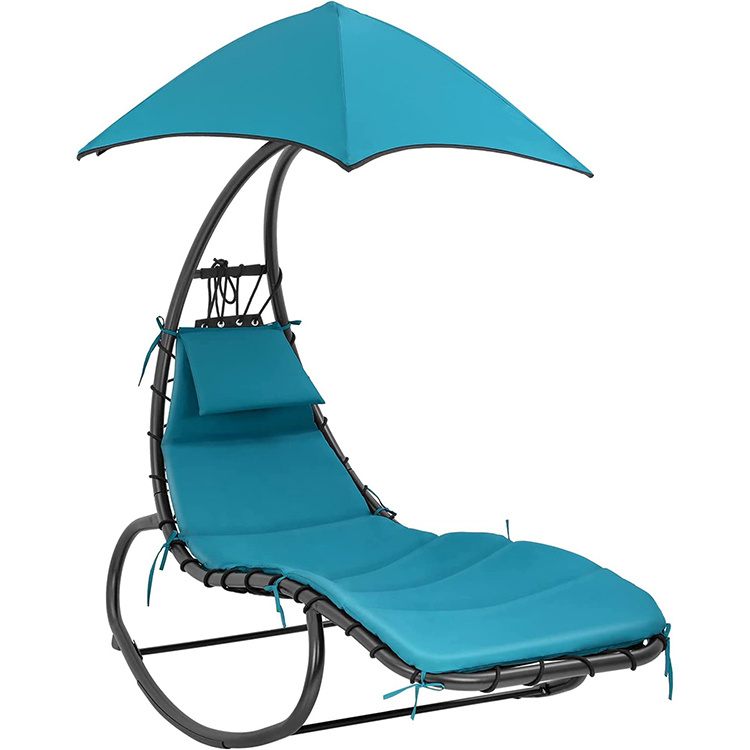 Patio Rocking Lounge Swing Recliner Chair