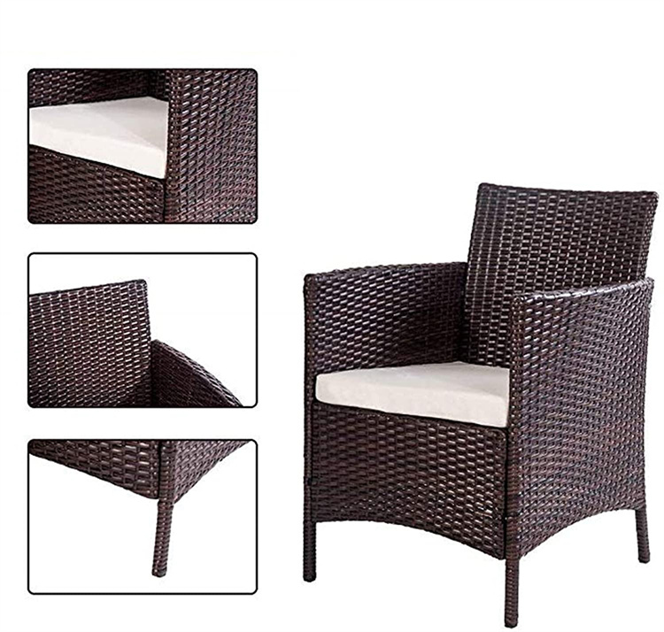 4PCS Rattan Patio Furniture Set