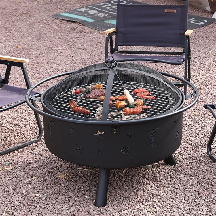 Outdoor 30'' Round Fire Pit