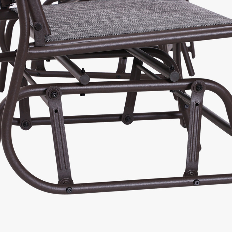 2 Person Outdoor Glider Rocker Chair