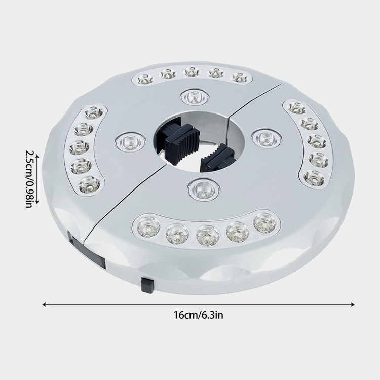 Energy Saving Patio Umbrella Pole Lamp