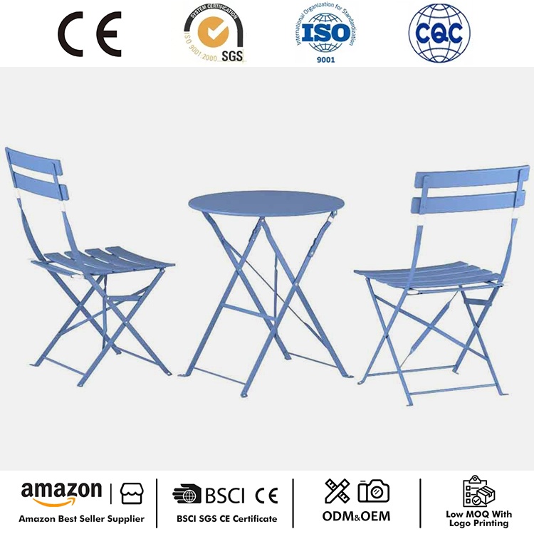 Outdoor 3 Piece Folding Bistro Furniture Set