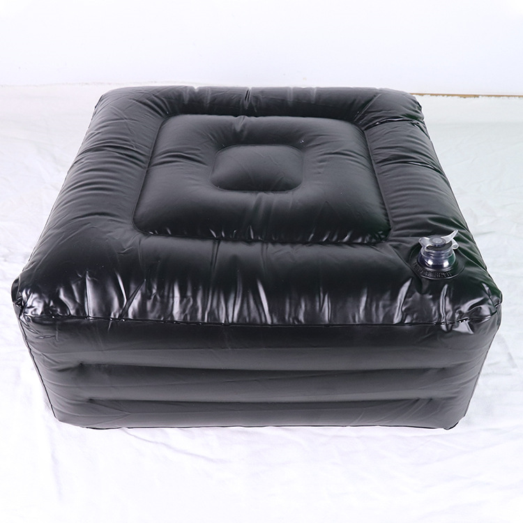 Rectangle Lazy Inflatable Stool Ottoman
