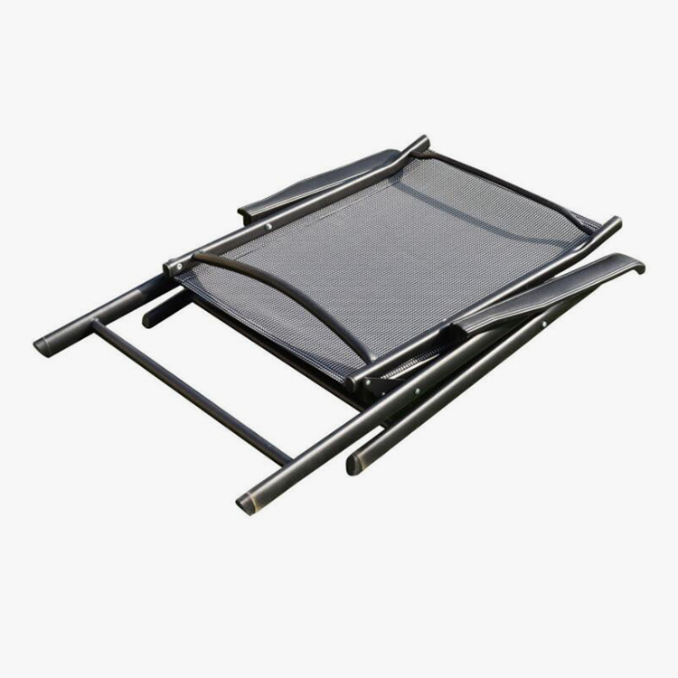 Patio Folding Deck with Armrest Dining Chairs