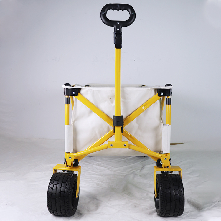 Outdoor Collapsible Beach Wagon Cart