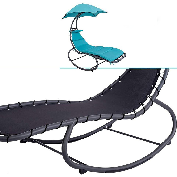 Patio Rocking Lounge Swing Recliner Chair