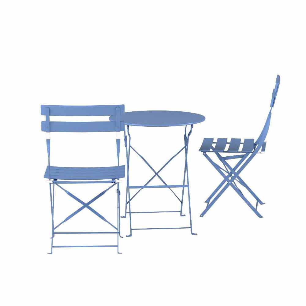Outdoor 3 Piece Folding Bistro Furniture Set