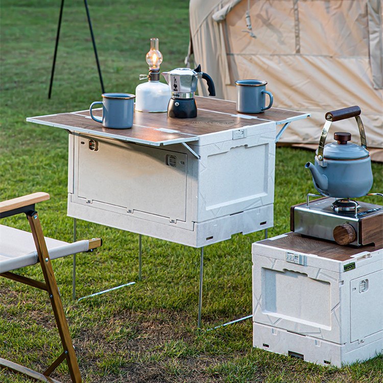 Collapsible Camp Storage Boxes
