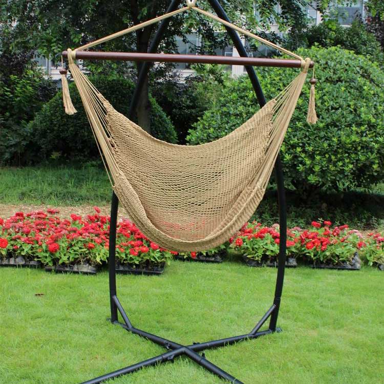 Hanging Swing Chair Frame with x Base