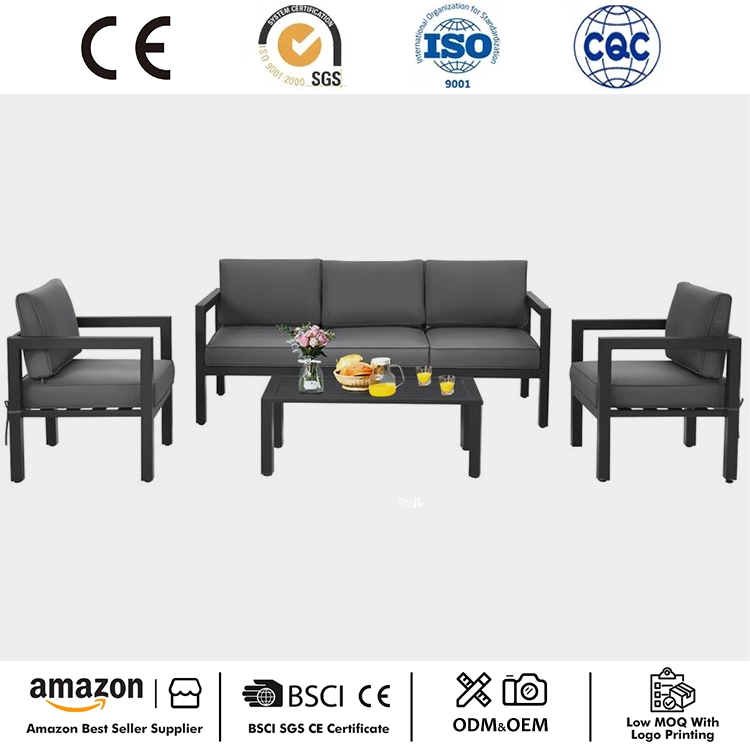 Metal 5 - Person Seating Group