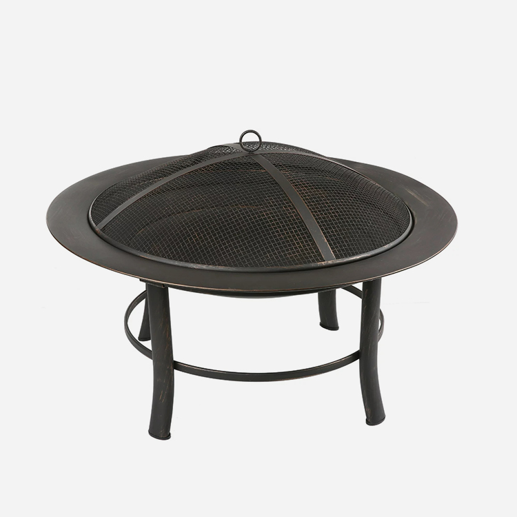 28'' Round Wood Burning Patio Bowl Firebowl