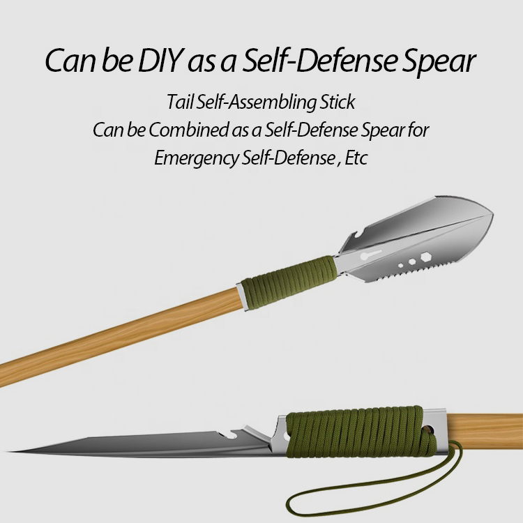 Outdoor Multi-Functional Military Shovel
