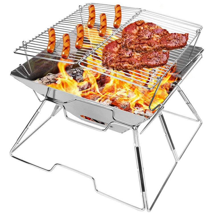 Portable Burning Charcoal Camping Grill