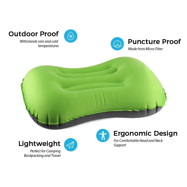Inflatable Camping Travel Pillow