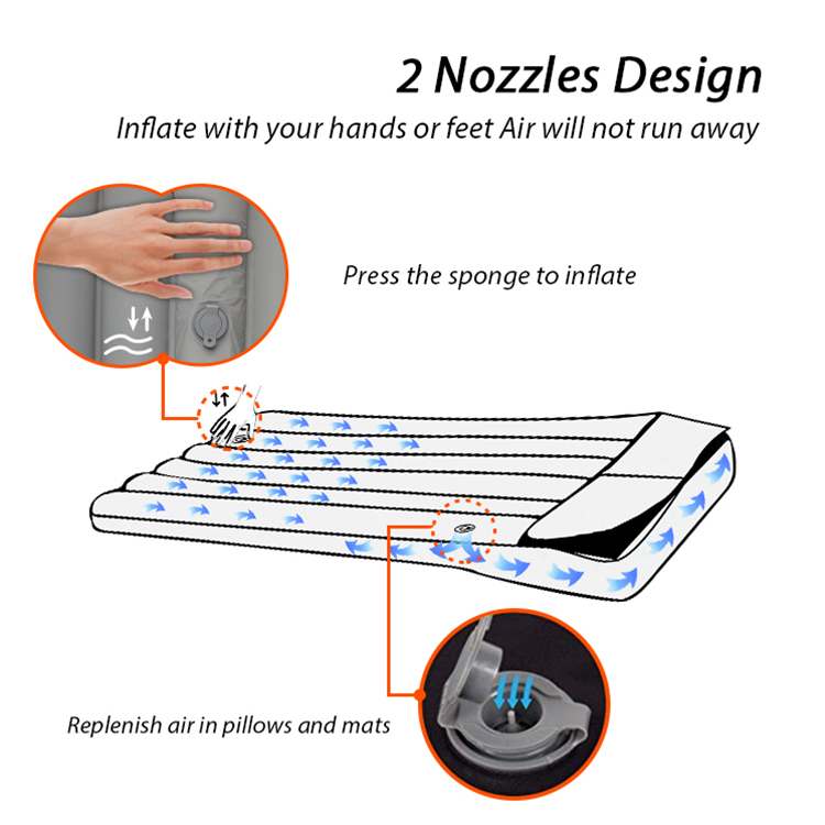 Inflatable Camping Sleeping Pad Mat