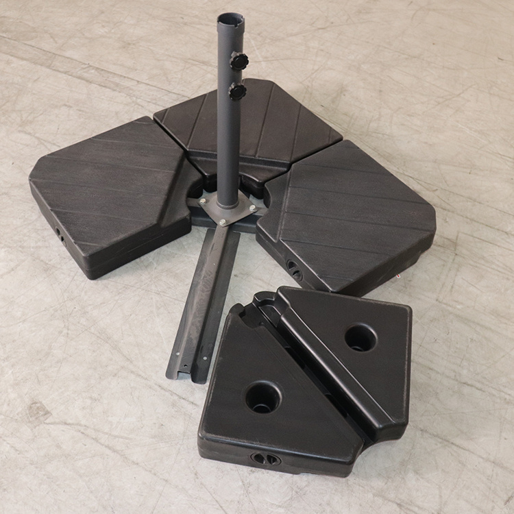 4 PCS Cantilever Hanging Patio Umbrella Base