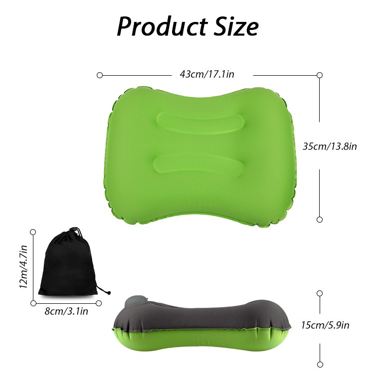 Inflatable Camping Travel Pillow