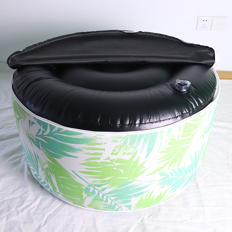 Portable Folding Inflatable Stool Ottoman