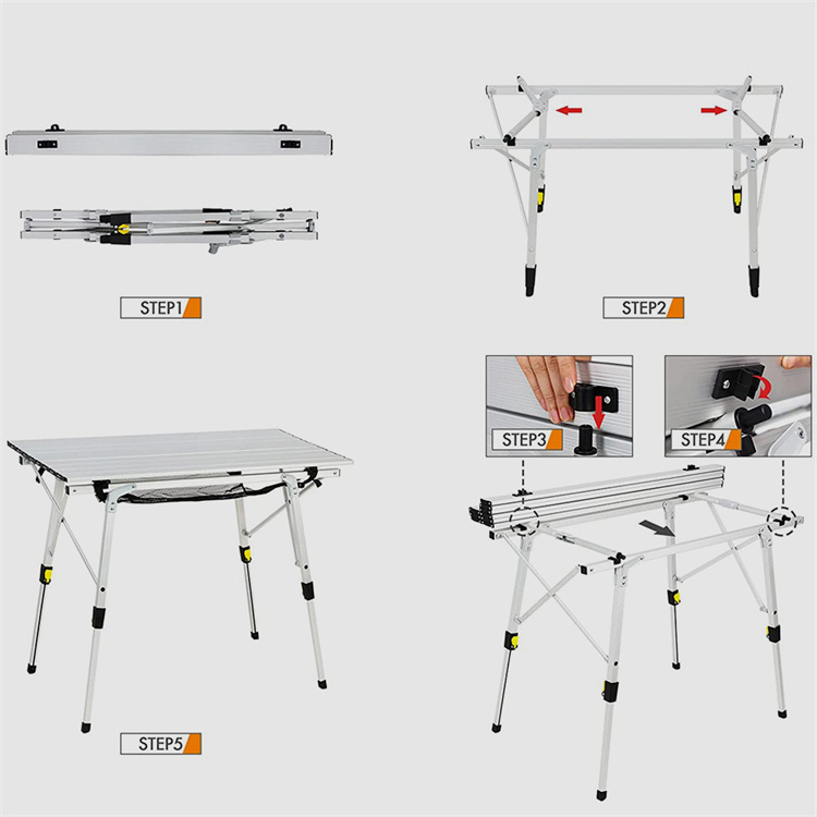 Portable Aluminium Folding Camping Table