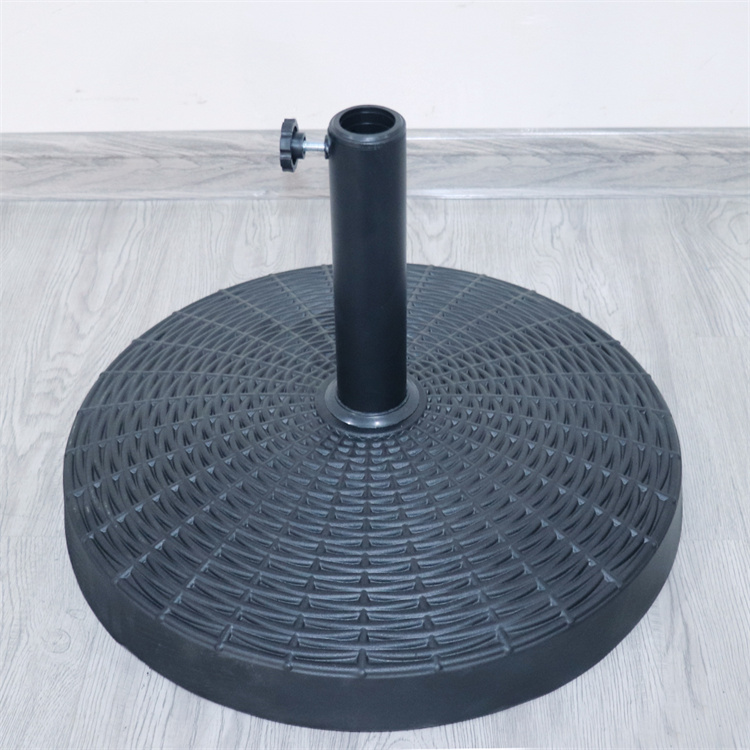 23'' Round Wicker Patio Umbrella Base Stand
