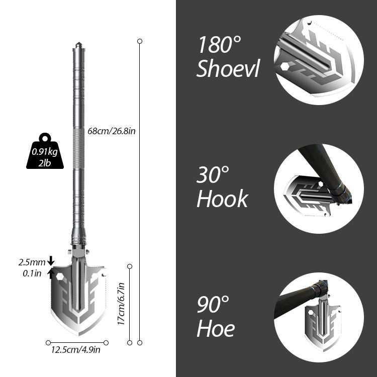 Camping Folding Survival Shovel