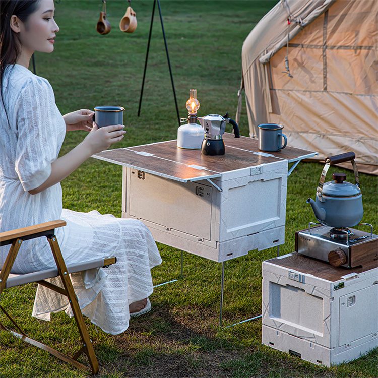 Collapsible Camp Storage Boxes