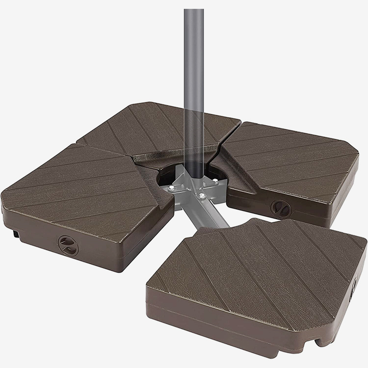 4 PCS Cantilever Hanging Patio Umbrella Base