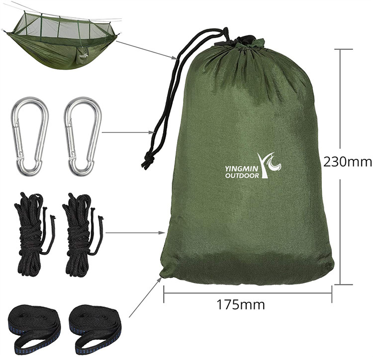 Outdoor Camping Hammock with Mosquito Net