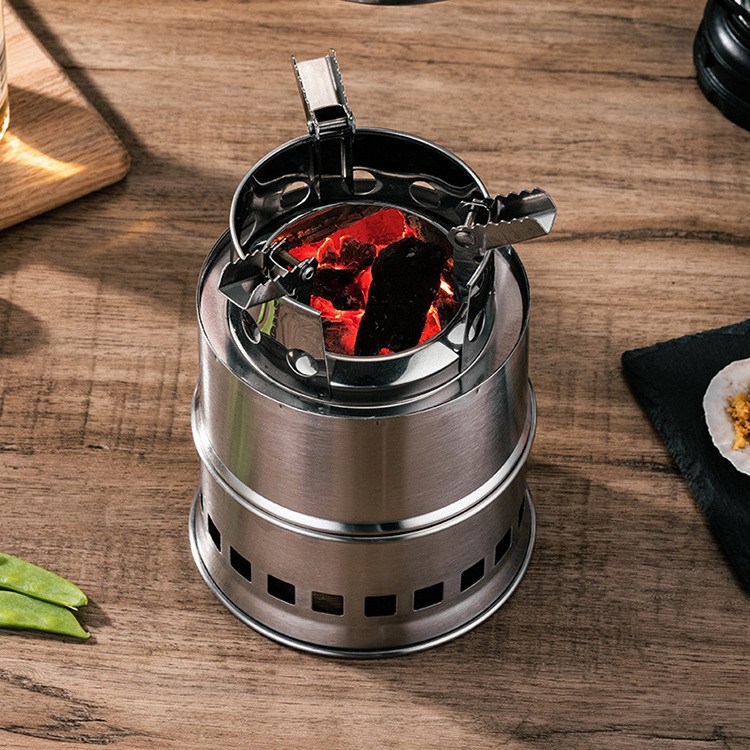 Camping Wood BBQ Stove