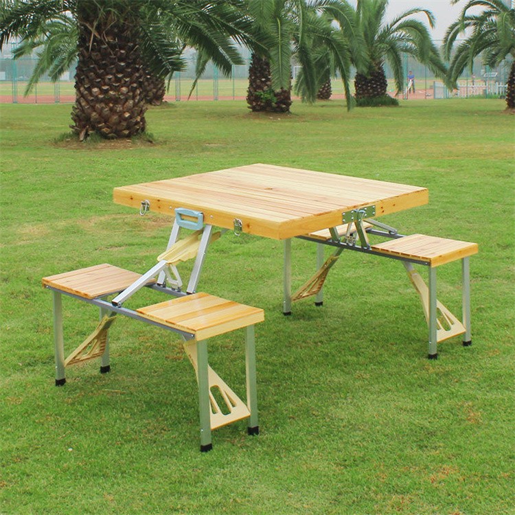 Folding Picnic Table with Seats