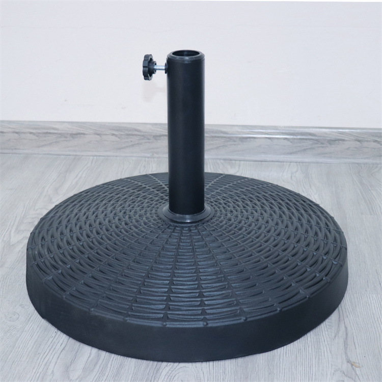 23'' Round Wicker Patio Umbrella Base Stand