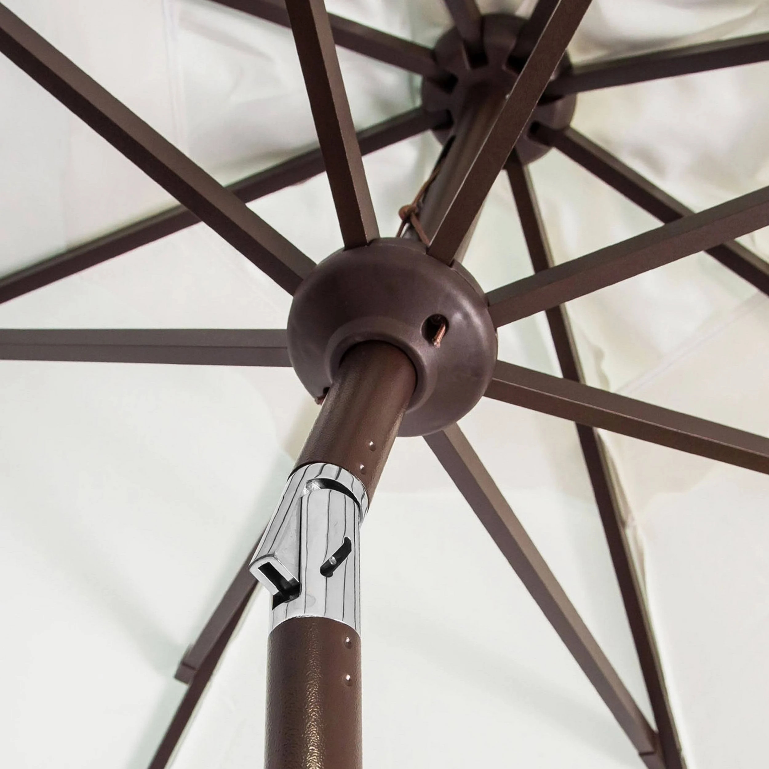 9Ft Crank Double Wavy Patio Umbrella