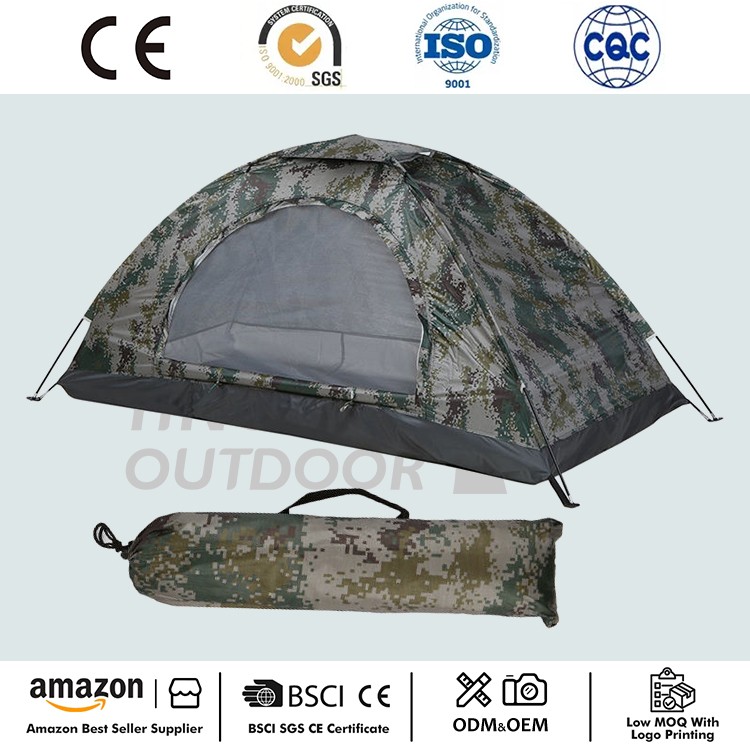Outdoor Single Layer Camping Tent