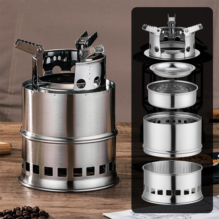 Camping Wood BBQ Stove