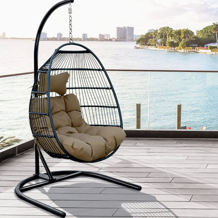 Rattan Egg Swing Chair