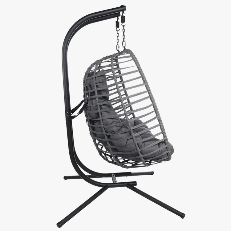 2 Person Seat Rattan Egg Swing Chair