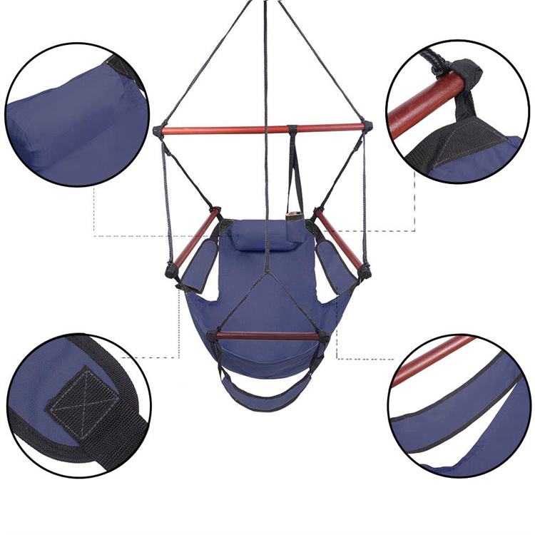 Portable Hammock Rope Chair Sky Swing